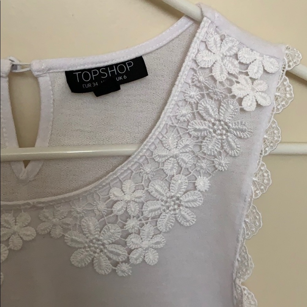 TOPSHOP white blouse